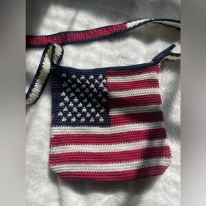 The Sak crossbody American flag purse